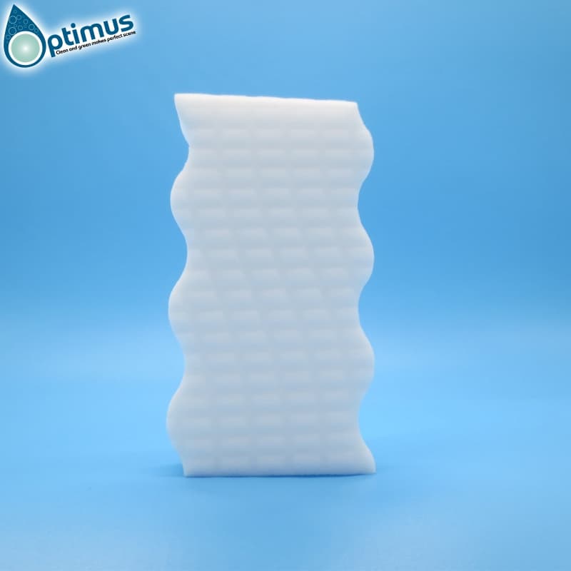 White high density compressed melamine sponge magic sponge